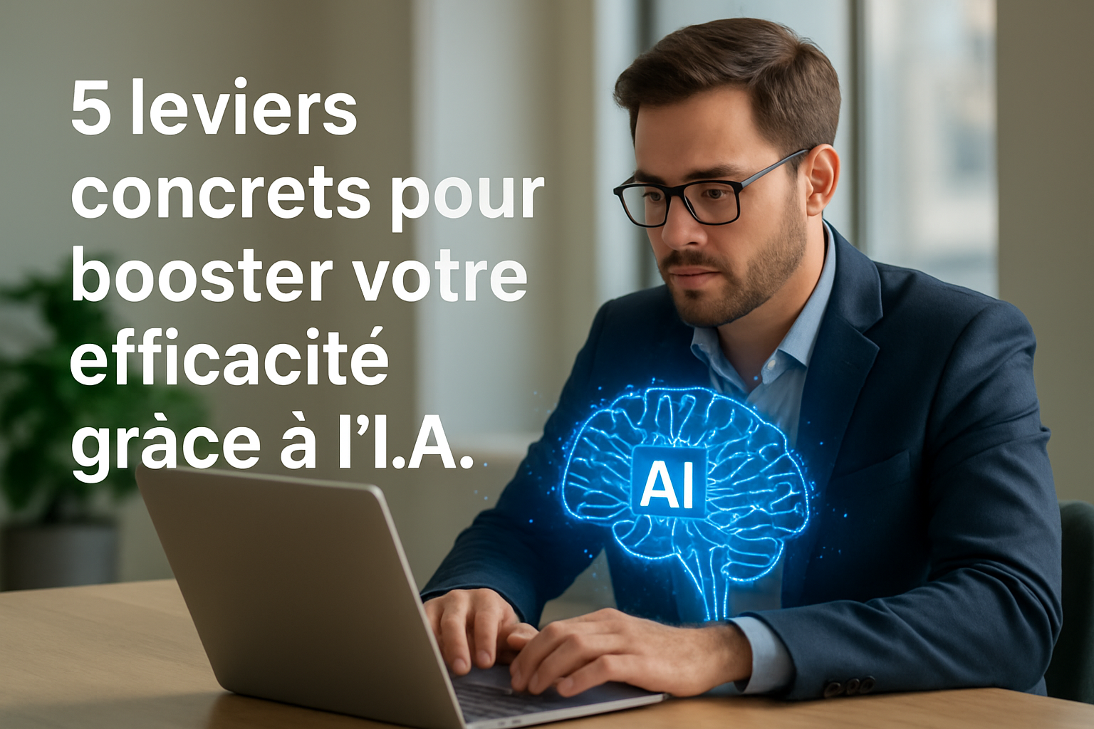 5 leviers concrets pour booster votre efficacité grâce à l&rsquo;I.A.